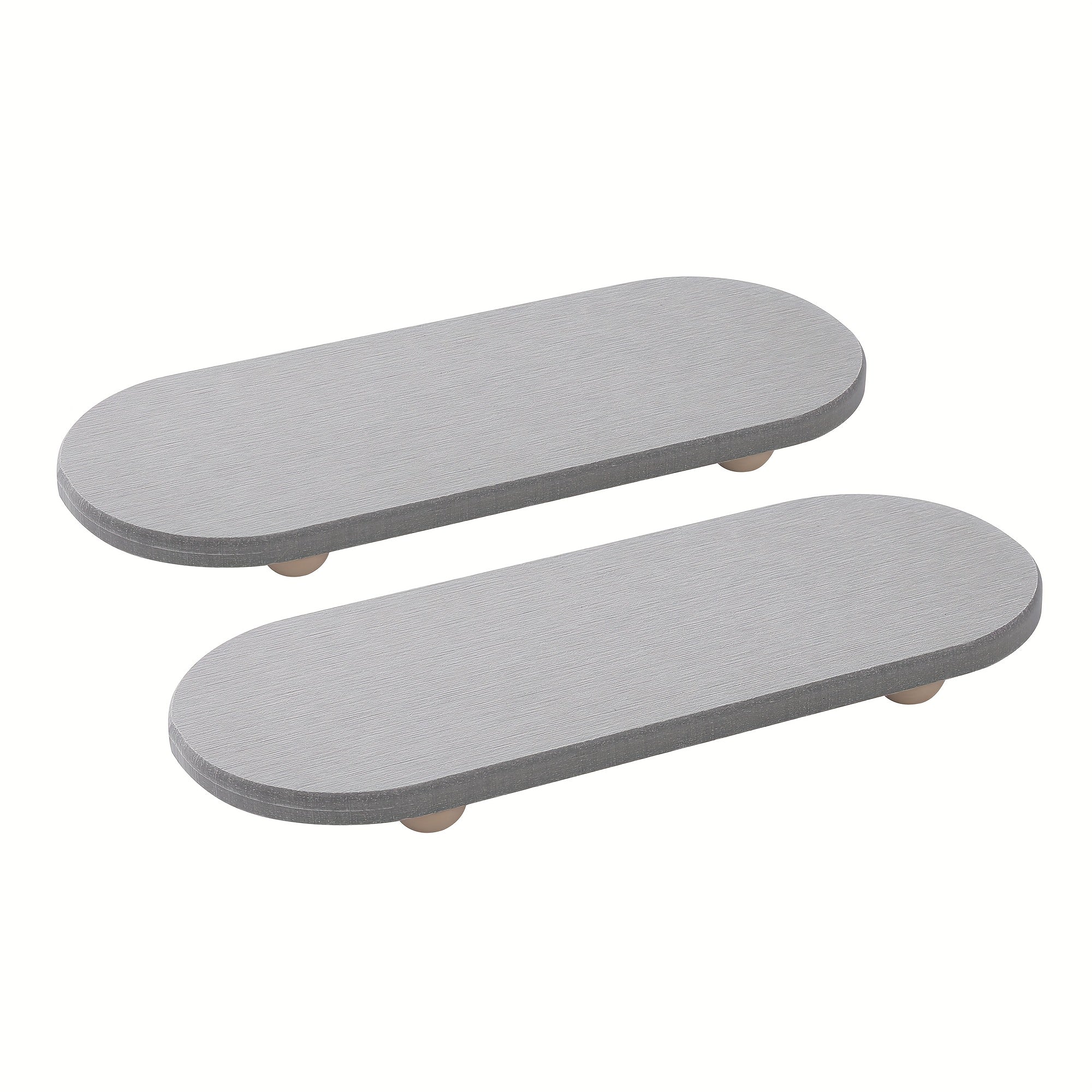 Quick-Dry Absorbent Diatomaceous Earth Countertop Mat with Utensil Holder & Bottle Opener - Solid Pattern Stone Material Dish Drying Tray for Kitchen & Bathroom, Durable Modern Countertop Organizer, Dish Drying Mat, Bathroom Storage, Minimalist Design, Hi