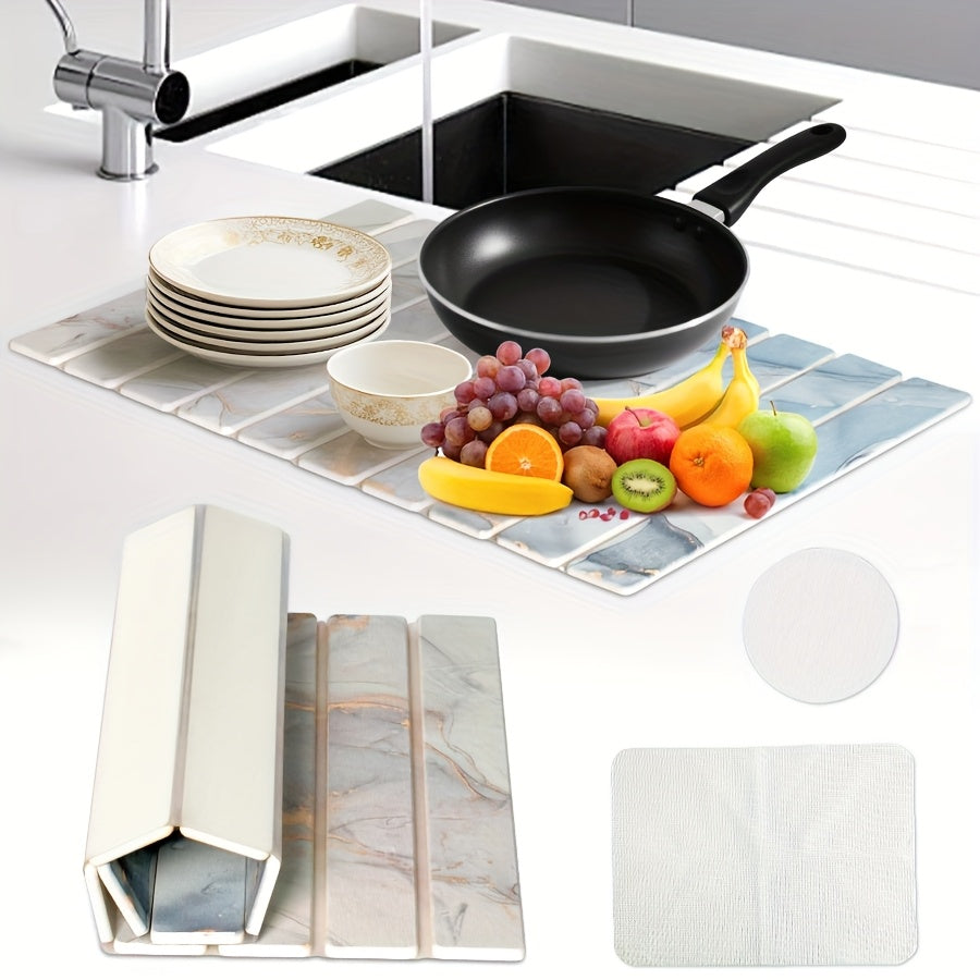 Stone Dish Drying Mat