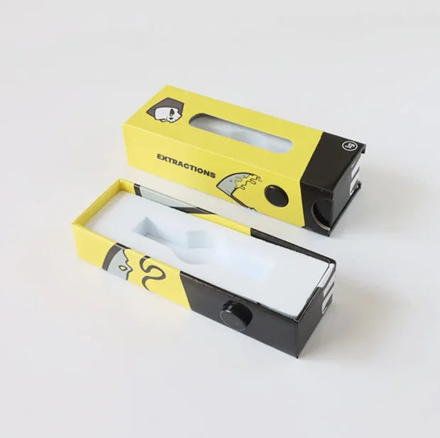 Custom Logo Recycled Materials Child Proof Paper Boxes Pre Roll Packaging Child Resistant Sliding UV Coating Matt Lamination