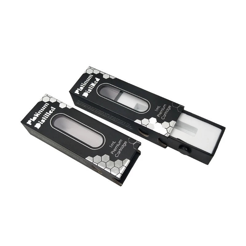 Factory Wholesale Child Safety Boxes Medical Cosmetic Hard Cardboard Glass Packaging UV Coating Embossing