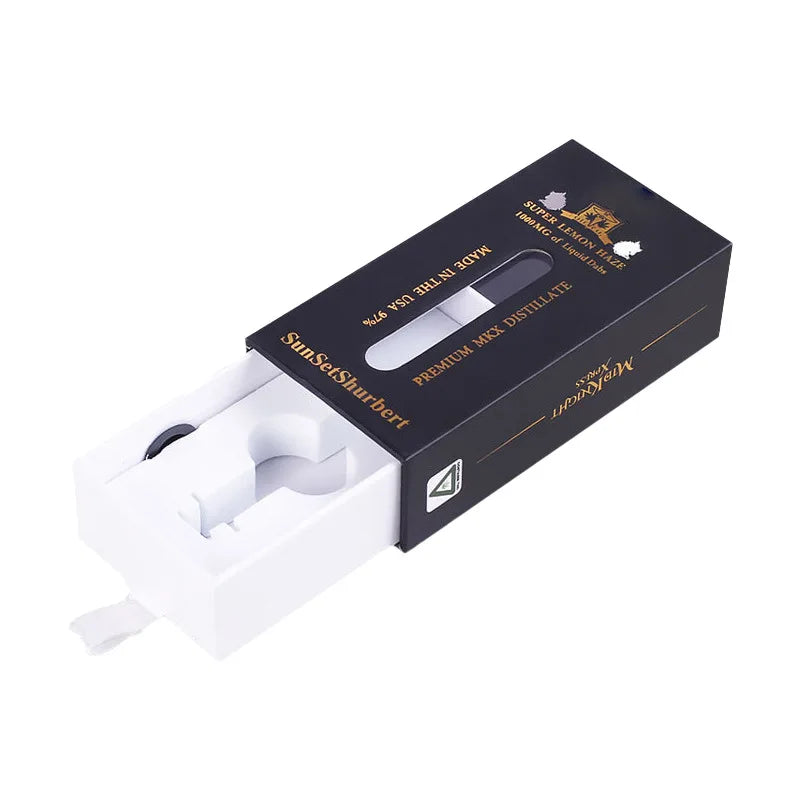 Small Custom Single-Side Corrugated Rigid Mailer Gift Box Matt Lamination Embossing Recycled Materials Cartridge Shipping