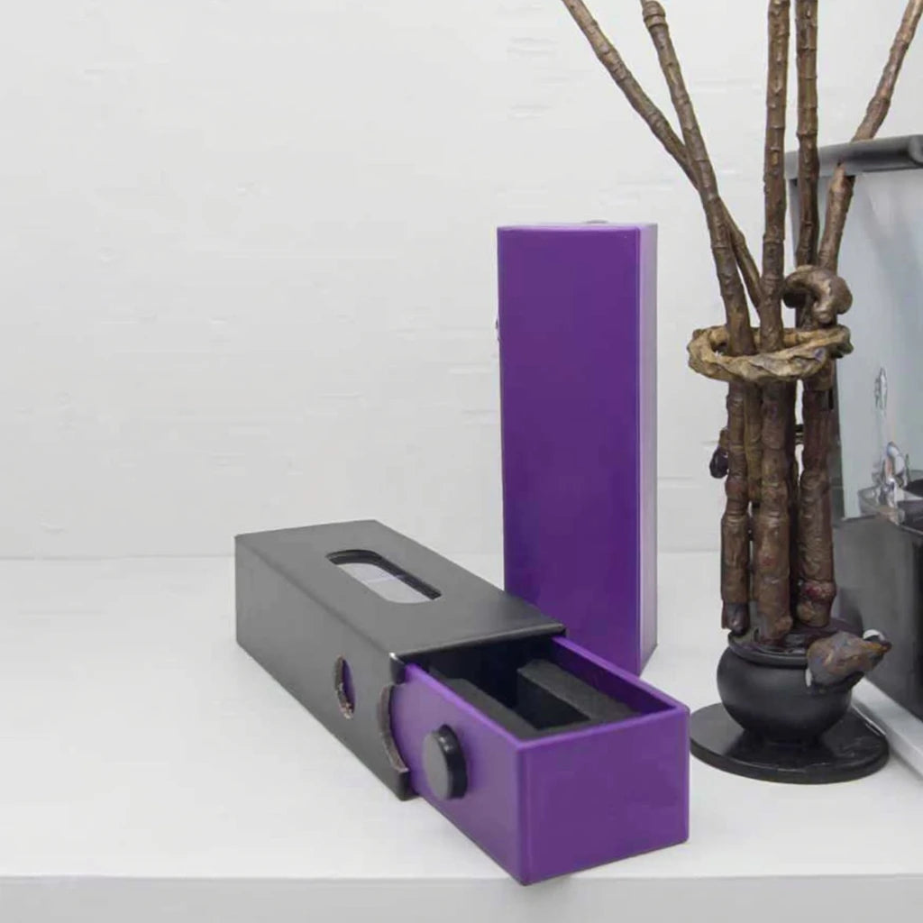 Custom Child-Proof Packaging for 1ml 2ml 3ml Oil Cartridges 1 Gram UV-Coated Embossed Printed Boxes Made From Recycled Materials