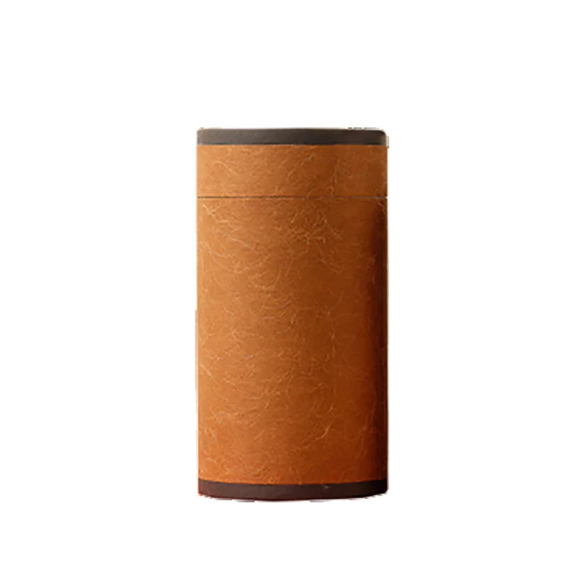 Wholesale Handmade Eco-Friendly Disposable Aluminum Tube Box Custom Food Grade Kraft Paper Airtight Packaging for Tea for