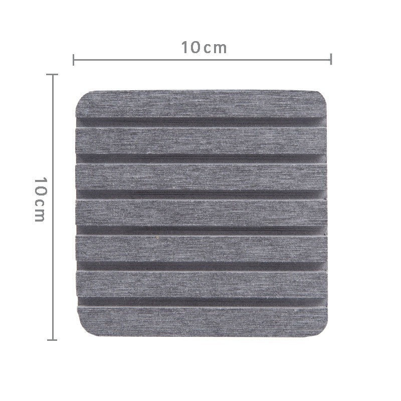 Pad Pad Soap Box Bathroom Creative Thermal Insulation Diatomaceous Earth Absorbent Pad Tooth Cup Diatomaceous Water Cup Household Cup Mud Pad