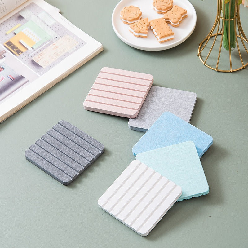 Pad Pad Soap Box Bathroom Creative Thermal Insulation Diatomaceous Earth Absorbent Pad Tooth Cup Diatomaceous Water Cup Household Cup Mud Pad