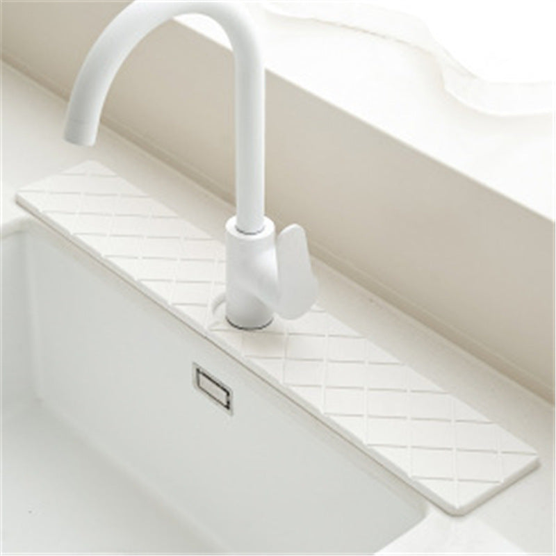 Mat Absorbent splash-proof stone cross-border pool drying mat Hard sink faucet drain Diatomite new mat
