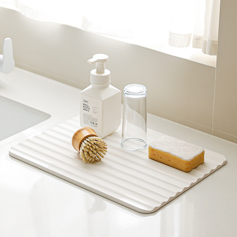 Hard floor mats, foot mats, instant drain mud, kitchen cross-border diatom drain mats, countertops, cheers, quick mats, drying bathrooms