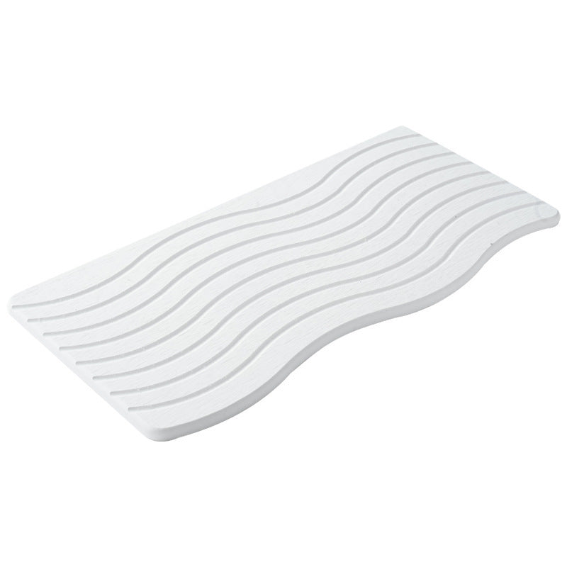Mat Cross-border Faucet Diatom Mud Table Cup Washing Mat Kitchen Countertop Bathroom Mat Mat Drain Tray Dry Absorption