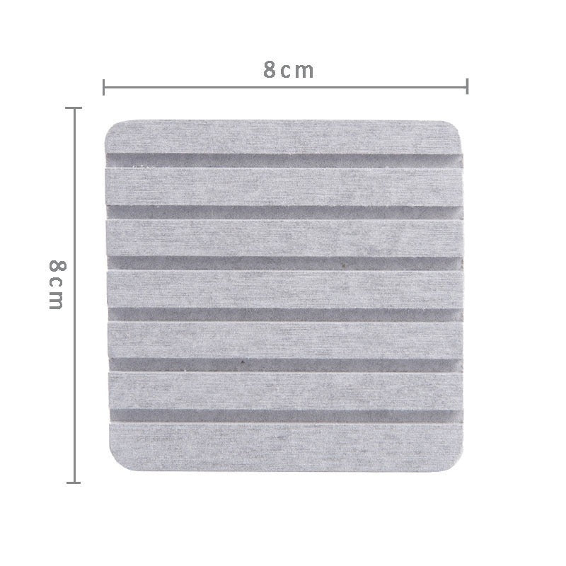 Pad Pad Soap Box Bathroom Creative Thermal Insulation Diatomaceous Earth Absorbent Pad Tooth Cup Diatomaceous Water Cup Household Cup Mud Pad
