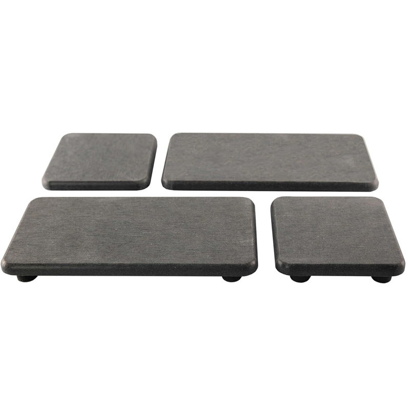 Soap rack plant cross-border tray diatomaceous earth tray hand soap Amazon absorbent drying kitchen pot mat set