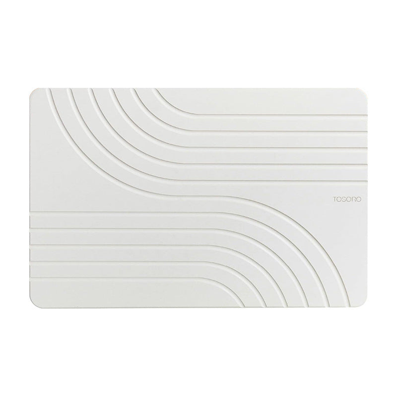 Drying non-slip hard mat, instant diatomite mat, foot mat, household water-absorbent cross-border toilet and bathroom floor mat