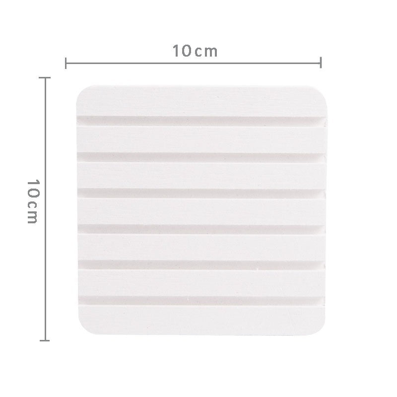 Pad Pad Soap Box Bathroom Creative Thermal Insulation Diatomaceous Earth Absorbent Pad Tooth Cup Diatomaceous Water Cup Household Cup Mud Pad