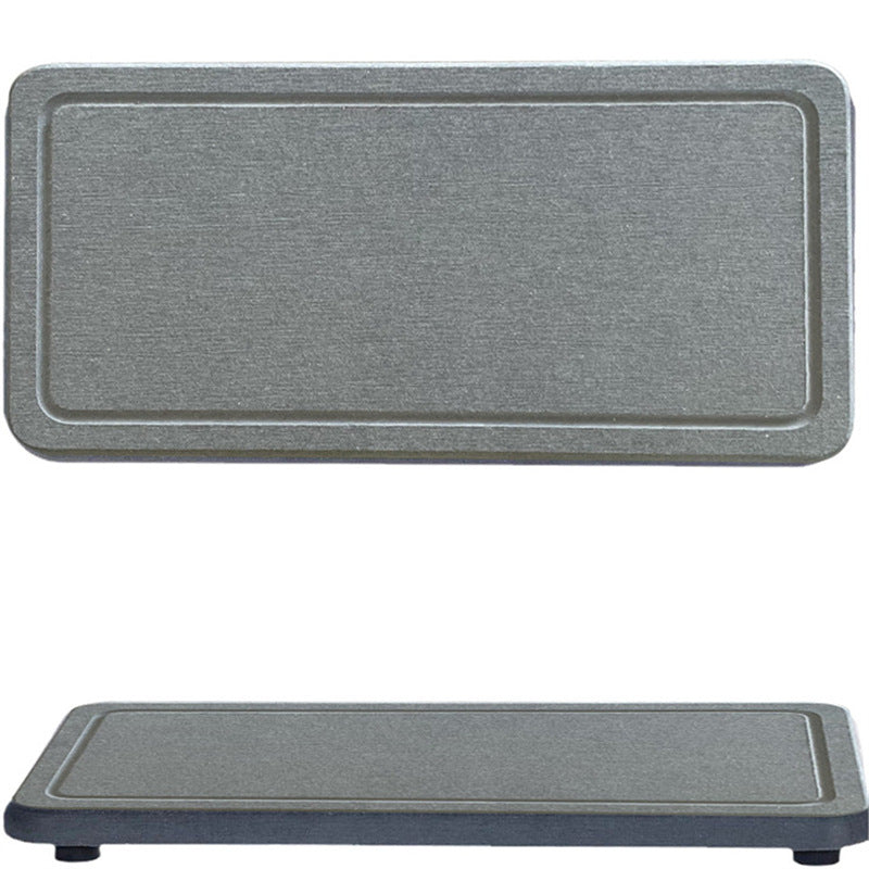 Combination absorbent stone tray Diatom stone sink tray Instant drying sink coaster countertop Quick drying countertop holder