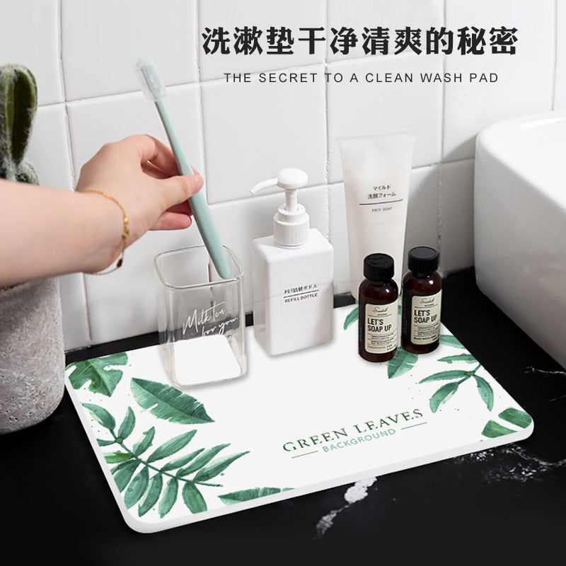 Big mud soap rack, washing number, absorbent diatom, diatomite table