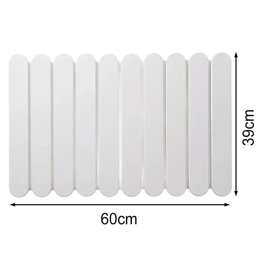 1pc Foldable Stone Dish Drying Mat For Kitchen Counter,Fast Dry Super Absorbent Foldable Dish Drying Mats For Drying Dishes