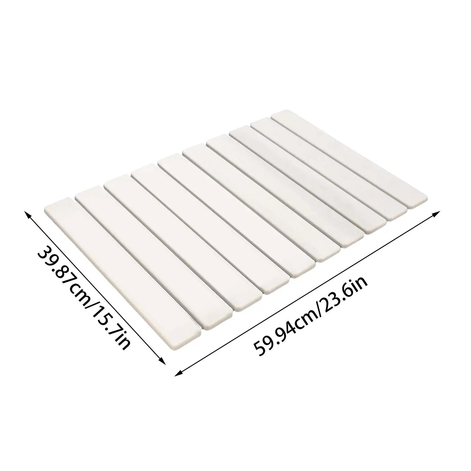 Large Stone Dish Drying Mat Foldable Dish Drying Mat Nonslip Reusable Dish Drainer Mat multi-purpose diatomaceous earth dish mat