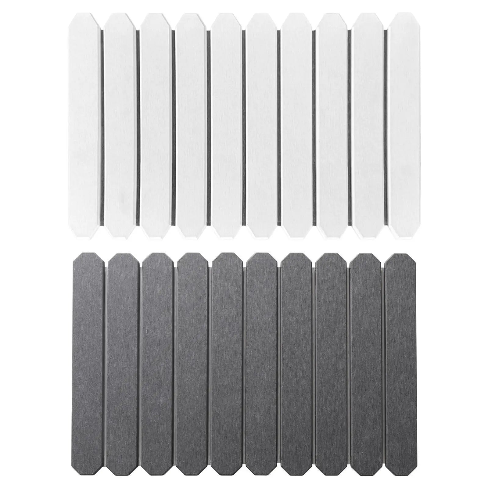 Stone Drying Mat for Kitchen Counter Dish Drying Pad Water Absorbent Stain Resistant Fast Dry Diatomaceous Mat for Household
