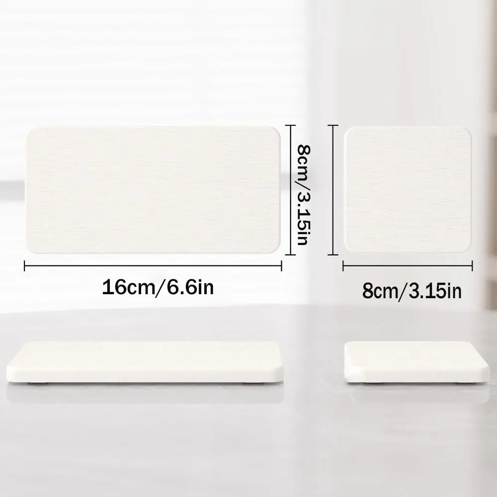 Soap Drying Mat Dish Diatomite Tray Pad Sink Holder Bathroom Kitchen Absorbent Cup Fast Mats Saver Organizer Pads Stone Water