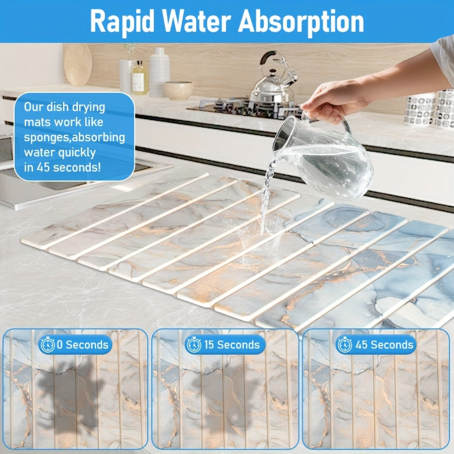 Stone Dish Drying Mat