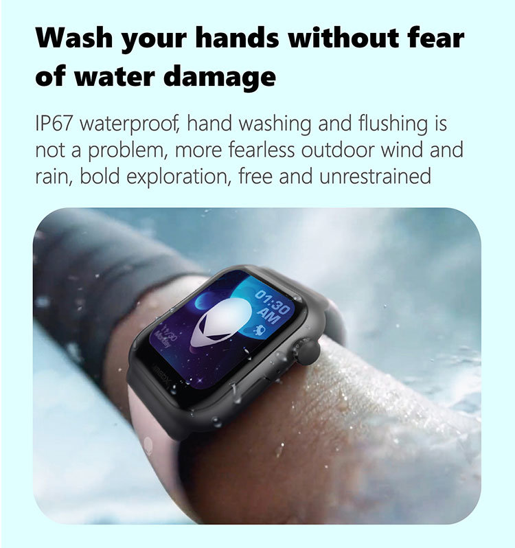 2022 Multifunctional Waterproof Wearable Fashion Smart Watch