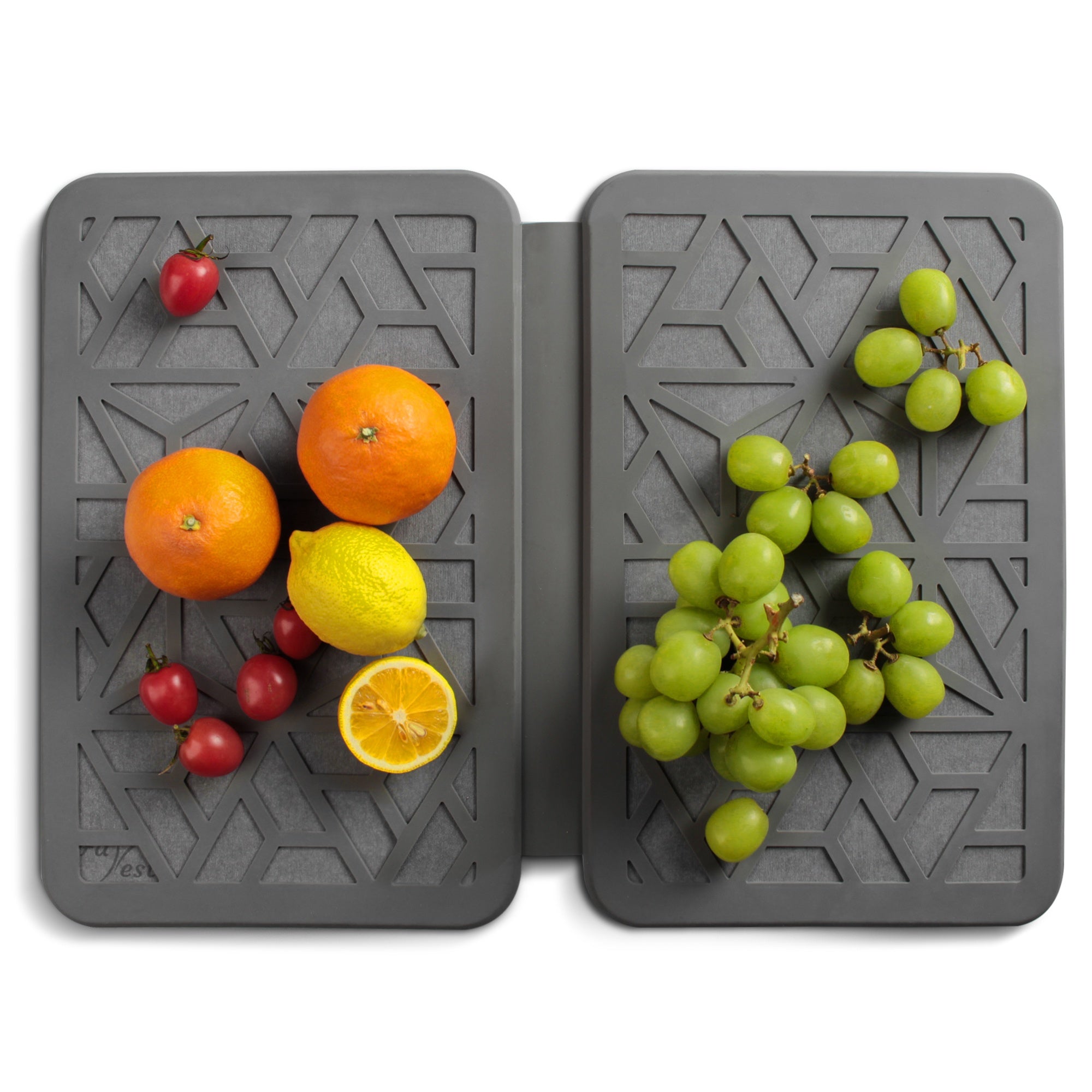 Stone Dish Drying Mat Counter Quick Drying Dish Pad for Kitchen Foldable Dish Pad with Silicone Webbing to Protect Dishes, Fast Drying, Super-Absorbent
