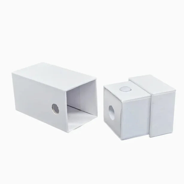 Custom Child-Resistant Recycled Materials Rigid Cardboard Packaging Essential Oil Tube Gift Box Matt Lamination Embossing for