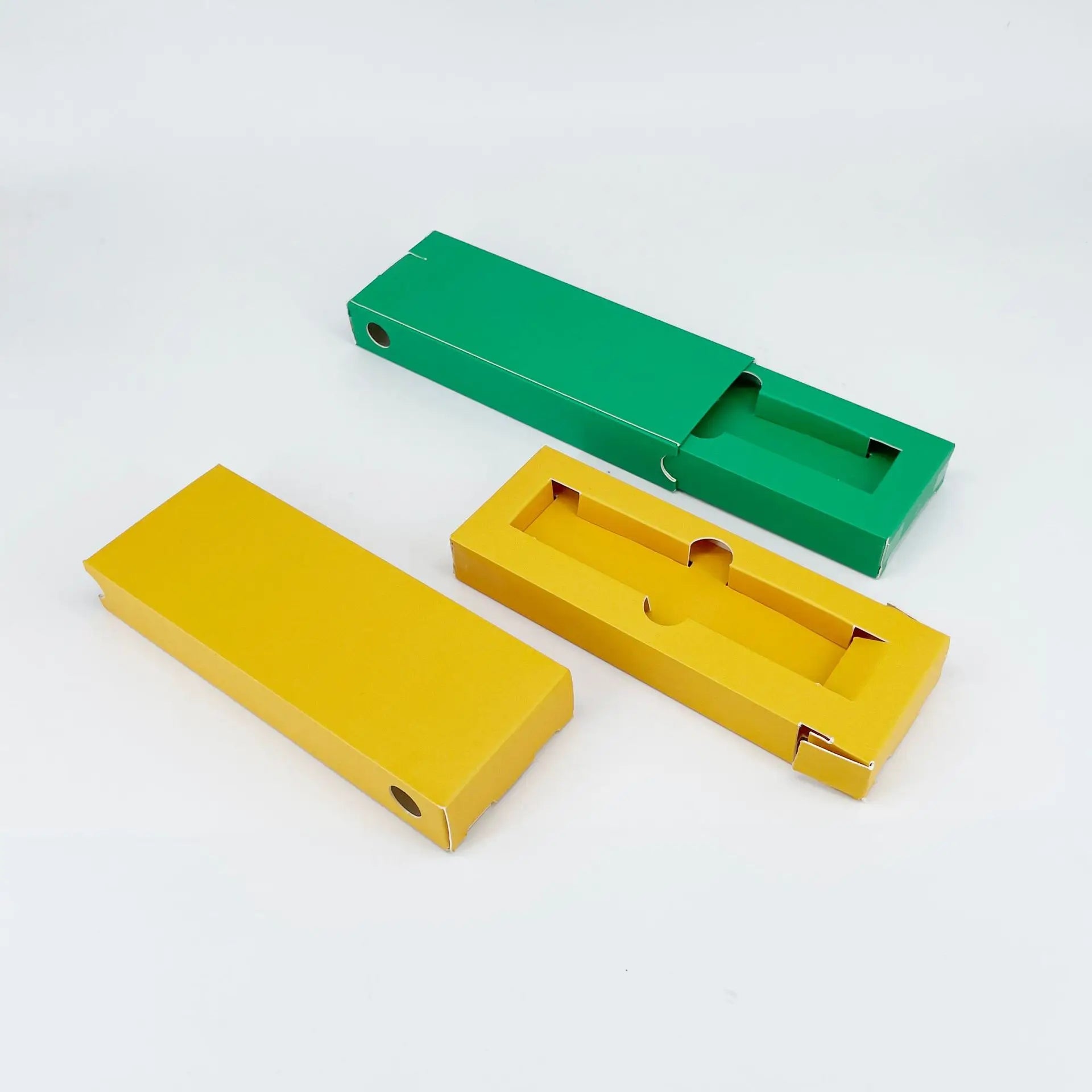 100% Recycled Paper CBD Packaging Boxes Custom Printed Child-Resistant Features Window Packaging Box