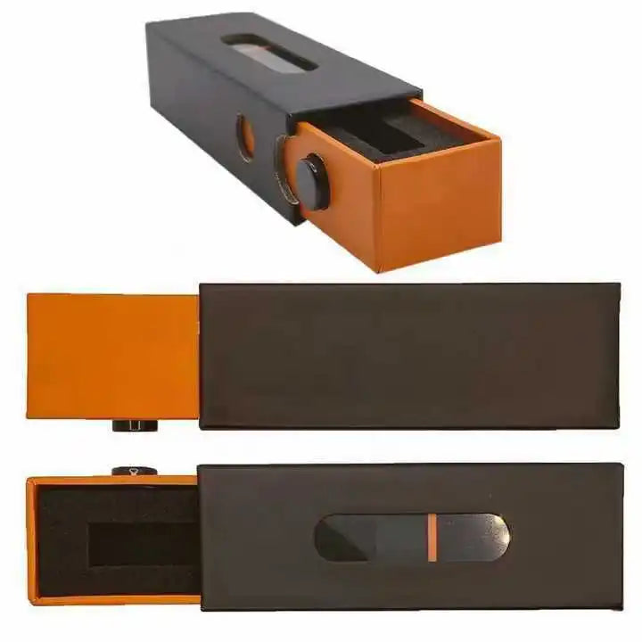 Child-Proof Syringe Packaging Box with EVA Foam Insert Paperboard Targeted for Children Embossed Matt Laminated UV Coated