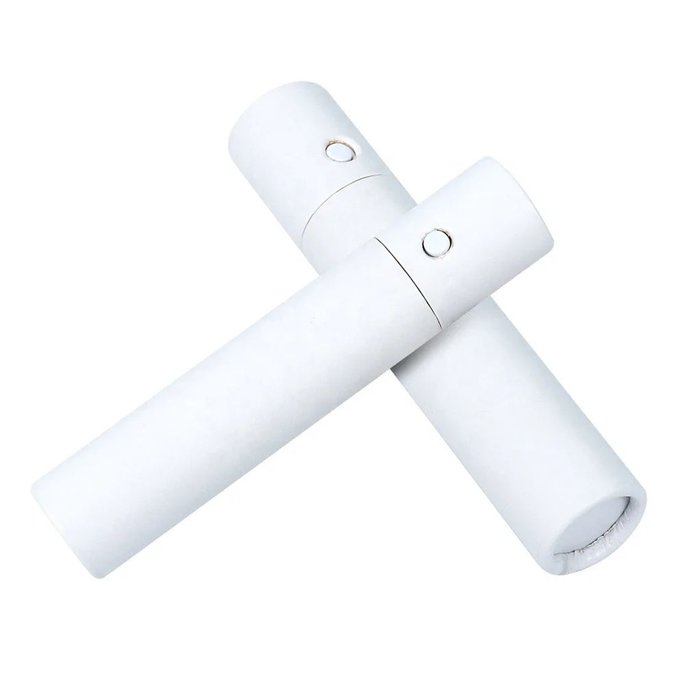 Child-Proof Safety Cardboard Container Lock Button Paper Tube Cartridge Packaging Box Resistant Embossing Matt Lamination for