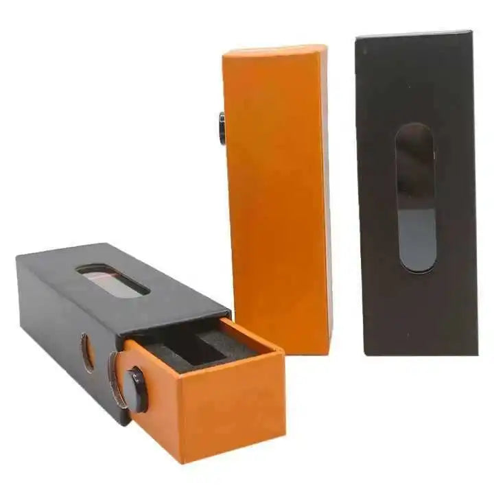 Recycled Cardboard Cigarette Box Child-Proof Pen-Resistant Drawer Featuring Embossed Matt Laminated Paper for Child's Safety