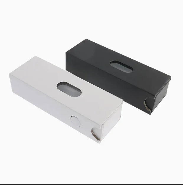 Custom Pre-Roll Paper Box Child-Resistant with CR Button Embossed Matt Lamination Safety Packaging