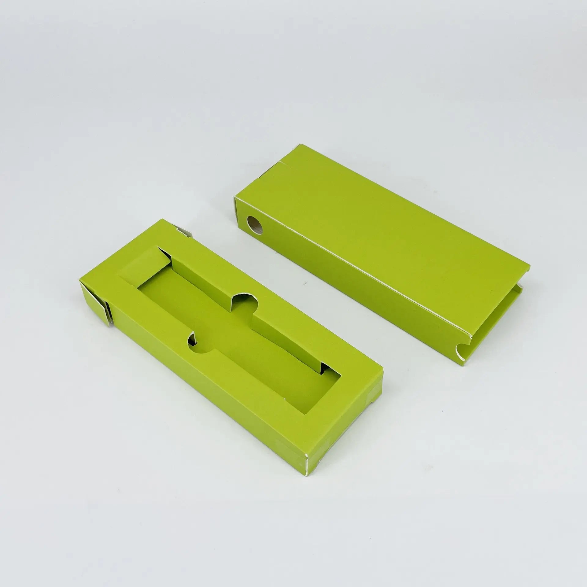 100% Recycled Paper CBD Packaging Boxes Custom Printed Child-Resistant Features Window Packaging Box