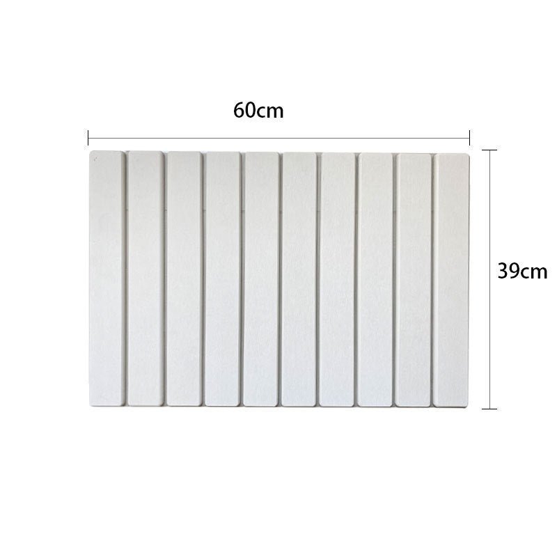 Floor mat quick-drying folding diatomite strip-free non-slip Amazon floor mat bathroom cross-border rectangular cleaning water absorption