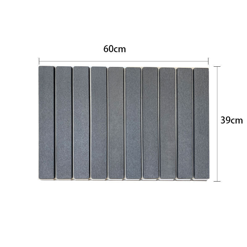 Floor mat quick-drying folding diatomite strip-free non-slip Amazon floor mat bathroom cross-border rectangular cleaning water absorption
