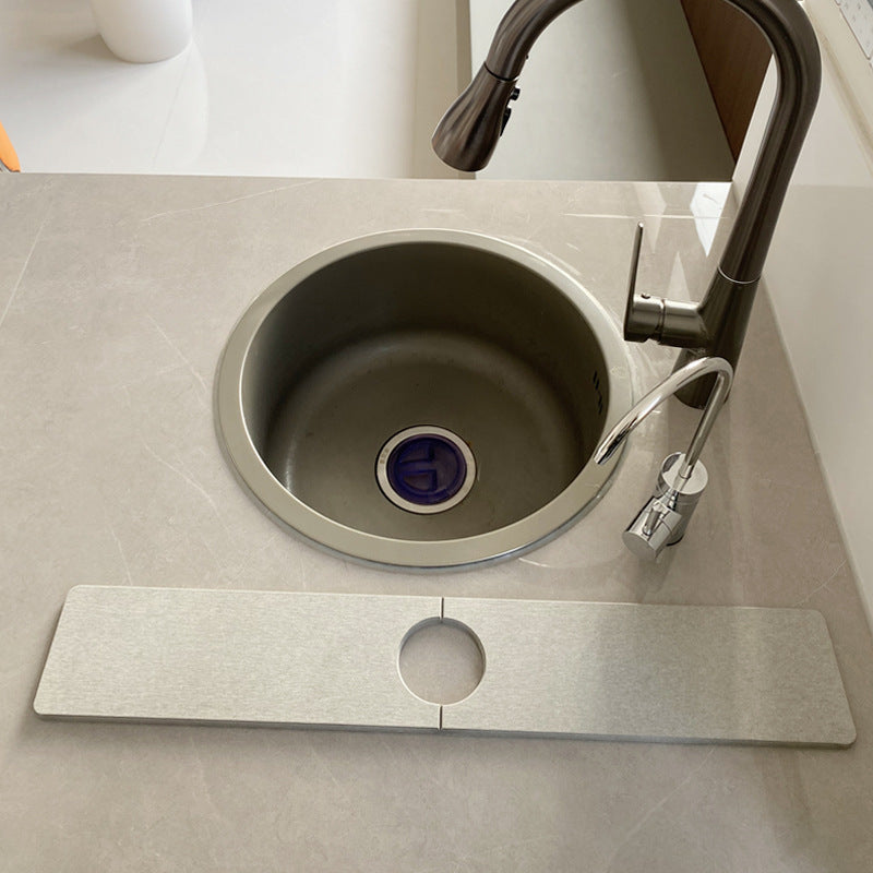 Diatomite faucet drying and splash-proof mat, quick-drying absorbent mat, cross-border cover, Amazon kitchen sink faucet mat