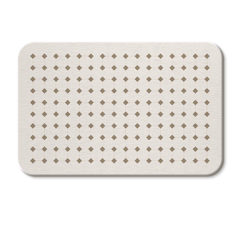 Cross-border Kitchen Mat Bar Wabi Wind Countertop Mat Non-slip Mat Coffee Machine Drain Dish Cup Hard Mat Diatomaceous Earth
