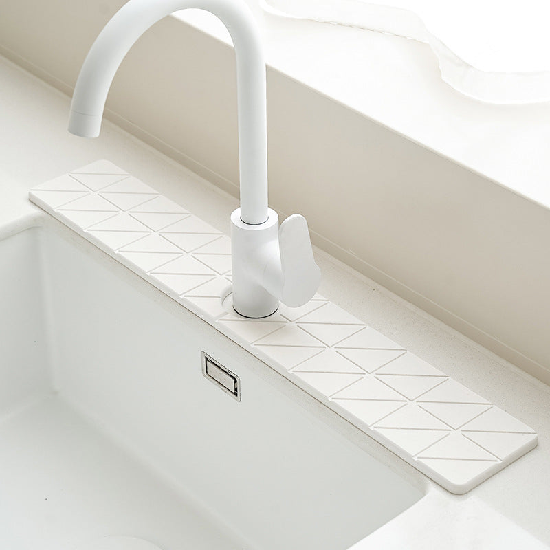 Mat Absorbent splash-proof stone cross-border pool drying mat Hard sink faucet drain Diatomite new mat