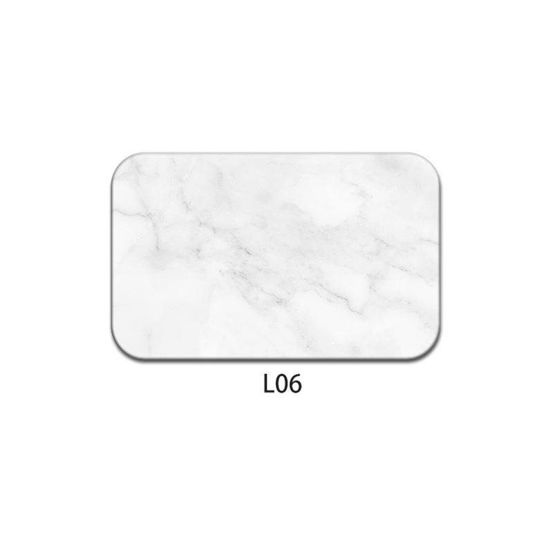 Kitchen Mat Mat Drying Mat Counter Set 2 Countertop Mat Plate Parts Diatomite Cross-border Hard Stone Plate Drain