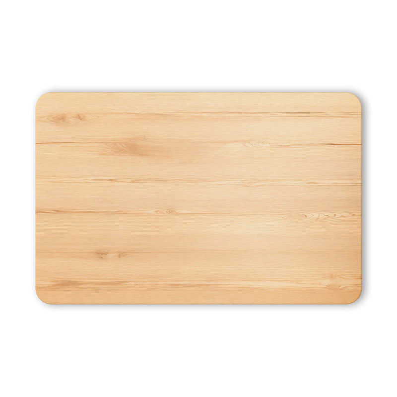 Door pad manufacturer Household non-slip quick-drying foot pad Water-absorbing wood grain mud advanced pad Bathroom diatom hard feeling