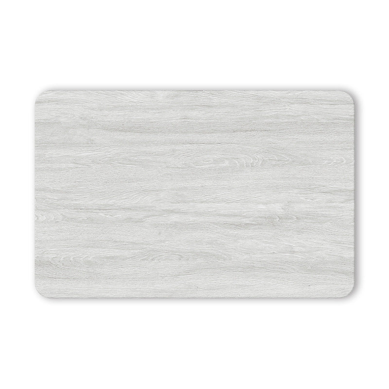 Door pad manufacturer Household non-slip quick-drying foot pad Water-absorbing wood grain mud advanced pad Bathroom diatom hard feeling