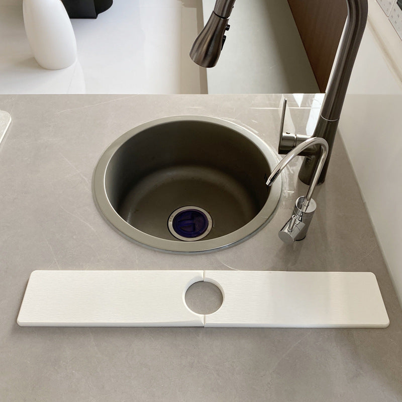 Diatomite faucet drying and splash-proof mat, quick-drying absorbent mat, cross-border cover, Amazon kitchen sink faucet mat
