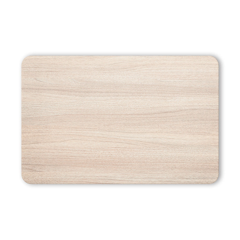 Door pad manufacturer Household non-slip quick-drying foot pad Water-absorbing wood grain mud advanced pad Bathroom diatom hard feeling