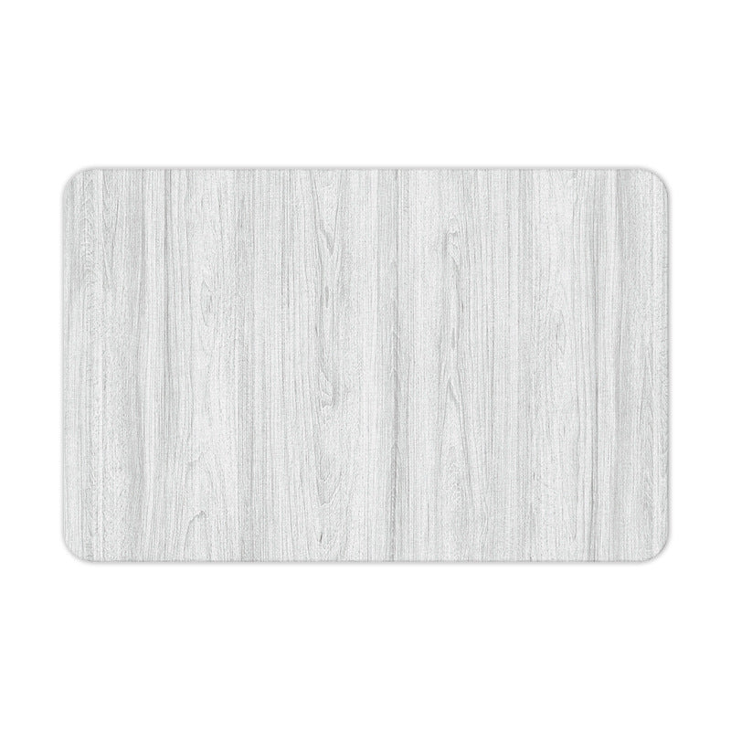 Door pad manufacturer Household non-slip quick-drying foot pad Water-absorbing wood grain mud advanced pad Bathroom diatom hard feeling