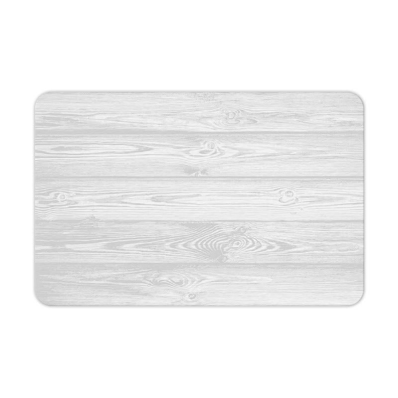 Door pad manufacturer Household non-slip quick-drying foot pad Water-absorbing wood grain mud advanced pad Bathroom diatom hard feeling