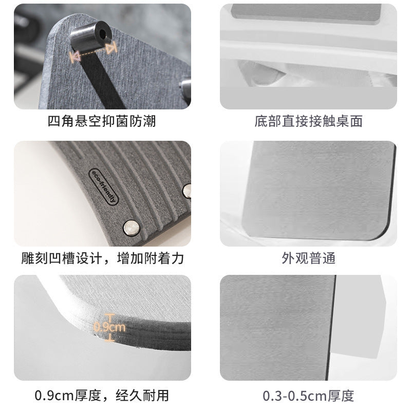 Wash basin Wash top Tray mud pad Mat table cup Kitchen mat Bathroom suction Toilet Diatom dry drain