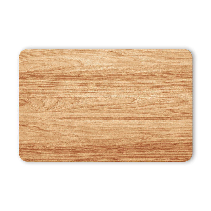Door pad manufacturer Household non-slip quick-drying foot pad Water-absorbing wood grain mud advanced pad Bathroom diatom hard feeling