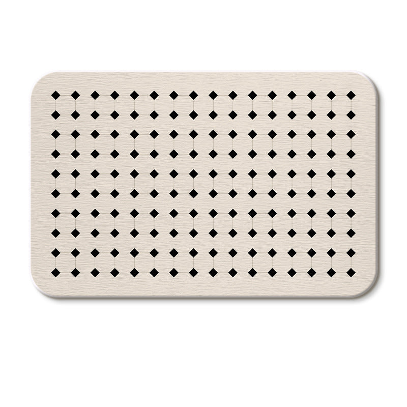 Cross-border Kitchen Mat Bar Wabi Wind Countertop Mat Non-slip Mat Coffee Machine Drain Dish Cup Hard Mat Diatomaceous Earth