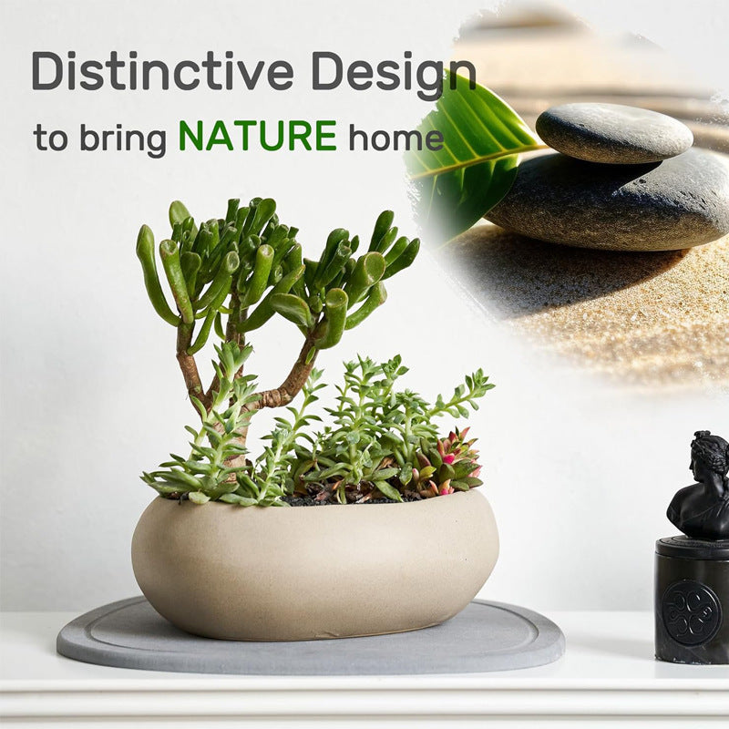 Hardboard water-dripping flower pot plant cross-border mat, diatom mud-absorbing water tray, potted plant mat, quick-drying mat